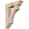 Ekena Millwork Westlake Traditional Smooth Bracket w/ Offset Brace, Douglas Fir, 7 1/2"W x 28"D x 36"H BKT0806X28X36WTL01SDF - alternate 1